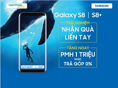Cơ hội trải nghiệm Galaxy S8 tận tay, nhận ngay 1 triệu đồng