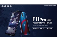OPPO hợp tác cùng Marvel ra mắt OPPO F11 Pro phiên bản Avengers ngày 24/4
