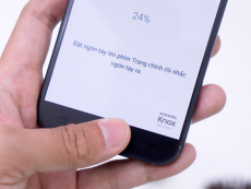 Cảm biến vân tay một chạm, tính năng Galaxy A7 2017 hữu dụng nhất