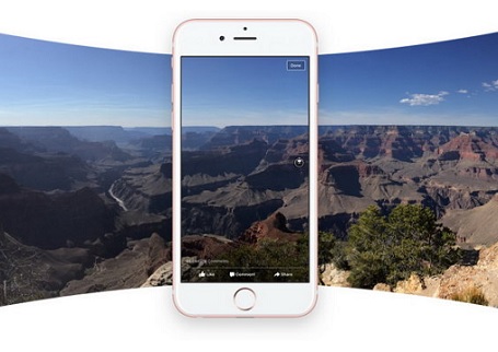 Cách gửi ảnh 360 qua Facebook Messenger