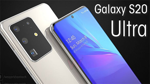 Soi cận cảnh hệ thống camera trên Galaxy S20 series