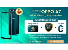Chỉ còn 2 ngày để bạn có thể đặt trước OPPO A7 nhận ưu đãi đặc biệt tại Viettel Store