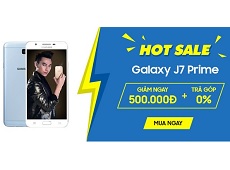Siêu phẩm trở lại, mua Galaxy J7 Prime Blue giảm trực tiếp 500.000đ