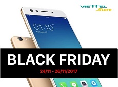 [Black Friday] Mua OPPO F3 rinh phiếu mua hàng 1.000.000đ tha hồ mua sắm