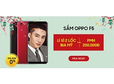 Mua OPPO F5 tại Viettel Store, nhận ngay lì xì và ưu đãi độc quyền