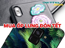 Tới Viettel Store, mua ốp lưng điện thoại đón Tết Mậu Tuất 2018