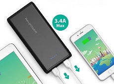 Pin sạc dự phòng RavPower 20000mAh model RP-PB006 siêu nhỏ gọn, dung lượng khủng, giá phải chăng