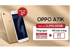 Cơ hội tháng 7, mua OPPO trúng OPPO F7 Youth