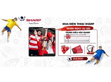 Mua điện thoại Sharp trúng điều hòa Sharp mỗi tuần
