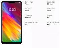 Rò rỉ LG W10: Smartphone giá rẻ, màn hình ‘tai thỏ’ và cấu hình khá tốt