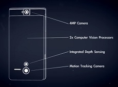 Lenovo Project Tango: Cấu hình mạnh và nhiều tính năng thú vị