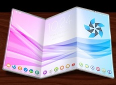 Ý tưởng smartphone màn hình gấp đẹp 