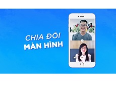 Tính năng Zalo mới: Chia đôi màn hình gọi video call cực thú vị