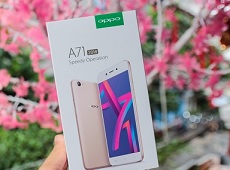 Trên tay OPPO A71 2018 – chiếc điện thoại mạnh mẽ trong phân khúc giá rẻ