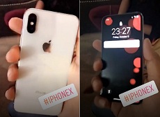 Video sử dụng iPhone X bất ngờ xuất hiện, có cả màn hình động